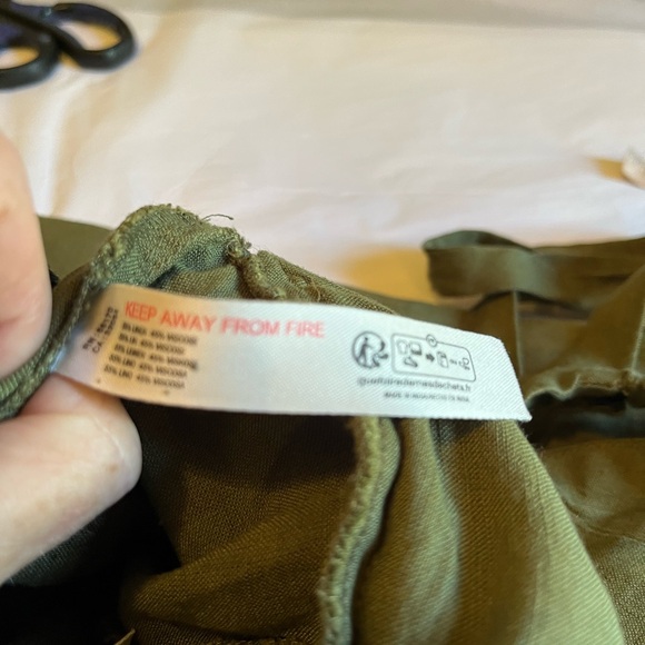 NWT Anthropologie size XS green jumpsuit - Picture 10 of 11